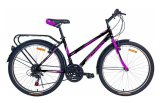 Велосипед Pioneer Aurora 26/16" black-violet-white